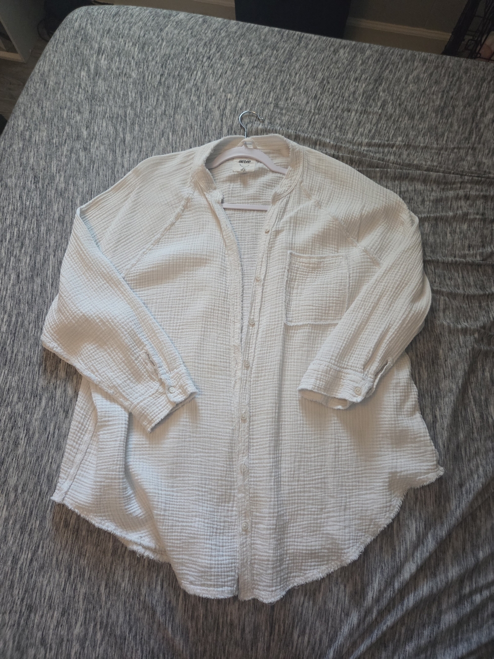 Aerie White Button Down